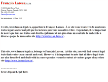 Tablet Screenshot of lareau-legal.ca